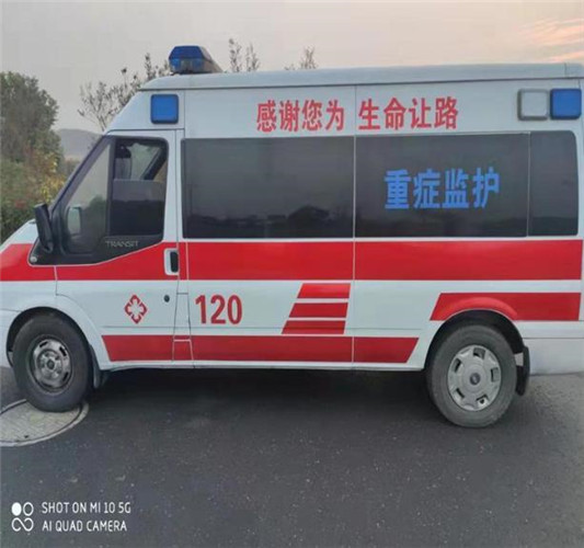 通辽救护车出租服务案例3